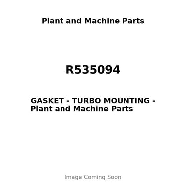 R535094 - GASKET - TURBO MOUNTING