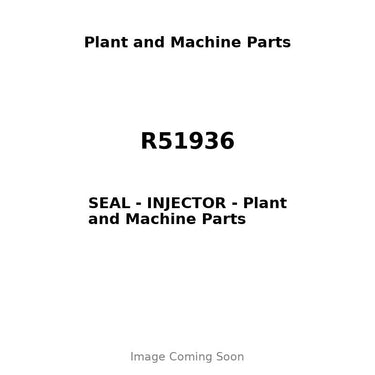 R51936 - SEAL - INJECTOR