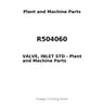 R504060 - VALVE, INLET STD