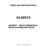 R130573 - GASKET - INLET MANIFOLD