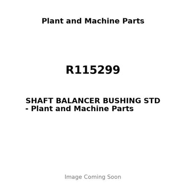 R115299 - SHAFT BALANCER BUSHING STD