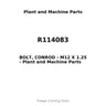 R114083 - BOLT, CONROD - M12 X 1.25
