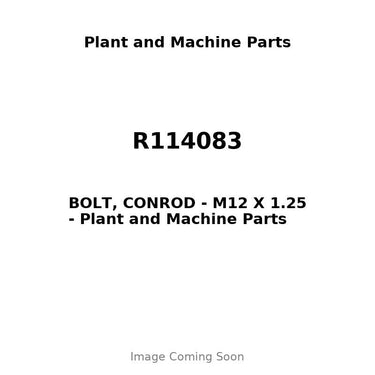 R114083 - BOLT, CONROD - M12 X 1.25