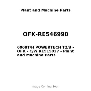 OFK-RE546990 - 6068T/H POWERTECH T2/3 - OFK - C/W RE515037