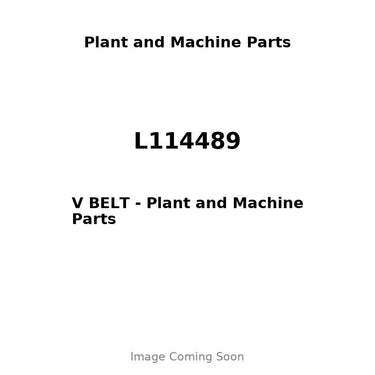 L114489 - V BELT