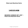 14010140B - BEARING CONROD SET .020"
