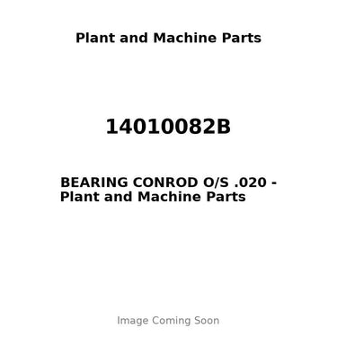 14010082B - BEARING CONROD O/S .020