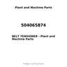 504065874 - BELT TENSIONER