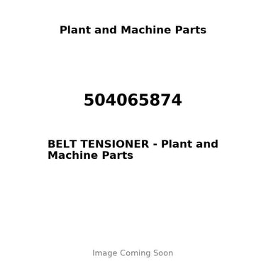504065874 - BELT TENSIONER