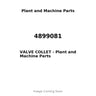 4899081 - VALVE COLLET