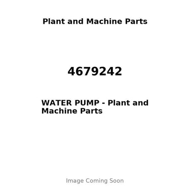 4679242 - WATER PUMP