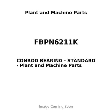 FBPN6211K - CONROD BEARING - STANDARD