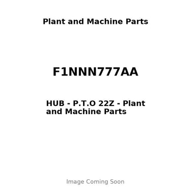 F1NNN777AA - HUB - P.T.O 22Z
