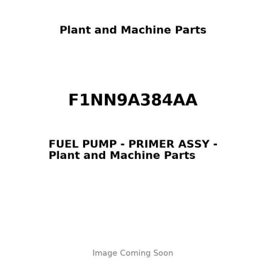 F1NN9A384AA - FUEL PUMP - PRIMER ASSY