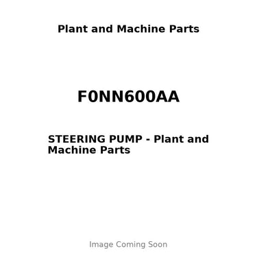 F0NN600AA - STEERING PUMP