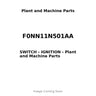F0NN11N501AA - SWITCH - IGNITION