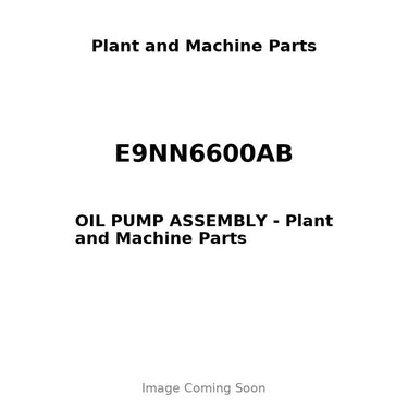 E9NN6600AB - OIL PUMP ASSEMBLY