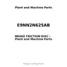 E9NN2N625AB - BRAKE FRICTION DISC