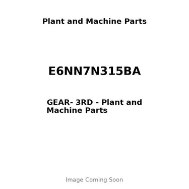 E6NN7N315BA - GEAR- 3RD