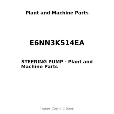 E6NN3K514EA - STEERING PUMP