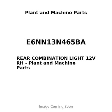 E6NN13N465BA - REAR COMBINATION LIGHT 12V RH