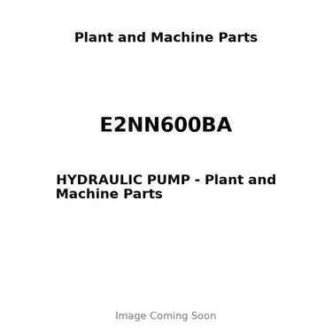 E2NN600BA - HYDRAULIC PUMP