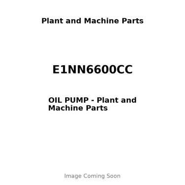E1NN6600CC - OIL PUMP