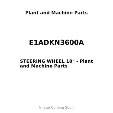 E1ADKN3600A - STEERING WHEEL 18"