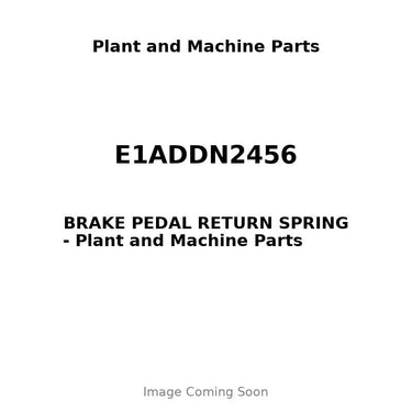 E1ADDN2456 - BRAKE PEDAL RETURN SPRING