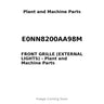 E0NN8200AA98M - FRONT GRILLE (EXTERNAL LIGHTS)