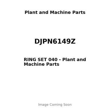 DJPN6149Z - RING SET 040