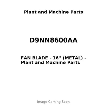 D9NN8600AA - FAN BLADE - 16'' (METAL)