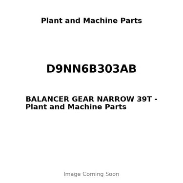 D9NN6B303AB - BALANCER GEAR NARROW 39T