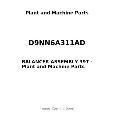D9NN6A311AD - BALANCER ASSEMBLY 39T