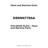 D8NNN778AA - PTO DRIVE PLATE