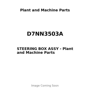 D7NN3503A - STEERING BOX ASSY