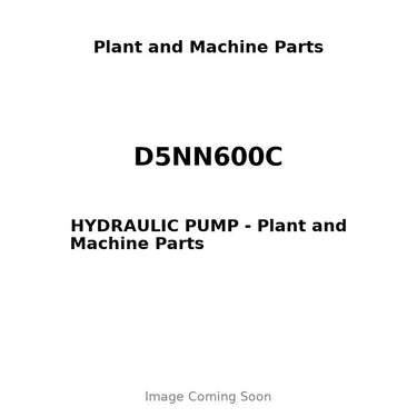 D5NN600C - HYDRAULIC PUMP
