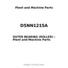 D5NN1215A - OUTER BEARING (ROLLER)