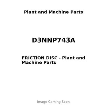 D3NNP743A - FRICTION DISC