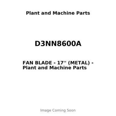 D3NN8600A - FAN BLADE - 17'' (METAL)