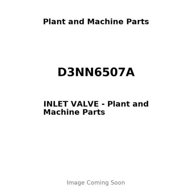 D3NN6507A - INLET VALVE
