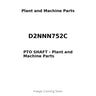 D2NNN752C - PTO SHAFT