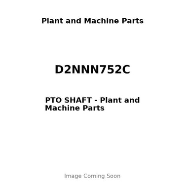 D2NNN752C - PTO SHAFT