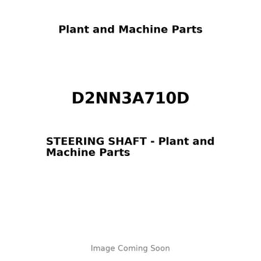 D2NN3A710D - STEERING SHAFT