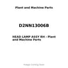 D2NN13006B - HEAD LAMP ASSY RH