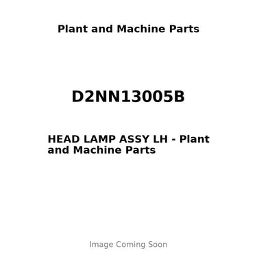 D2NN13005B - HEAD LAMP ASSY LH