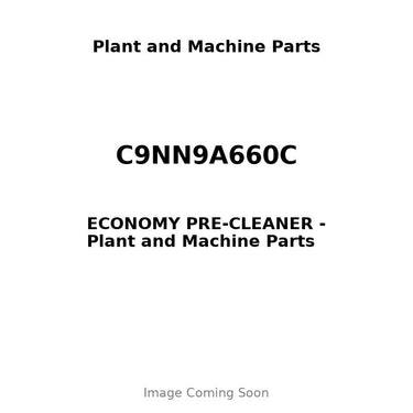 C9NN9A660C - ECONOMY PRE-CLEANER