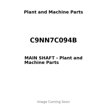 C9NN7C094B - MAIN SHAFT