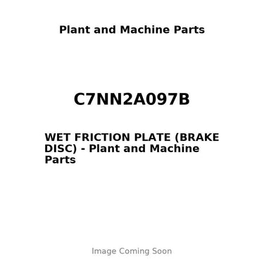 C7NN2A097B - WET FRICTION PLATE (BRAKE DISC)