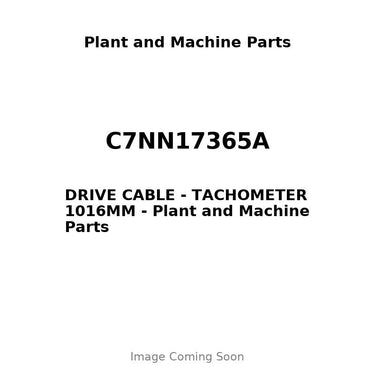 C7NN17365A - DRIVE CABLE - TACHOMETER 1016MM